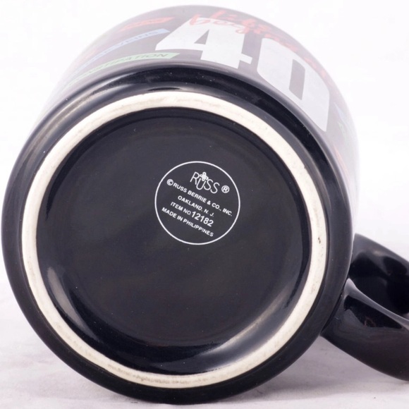 NWOT 40th Birthday Ceramic Mug by Russ Dishwasher and Microwave Safe Unisex Gift - Picture 6 of 7
